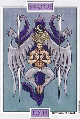 Winged spirit tarot